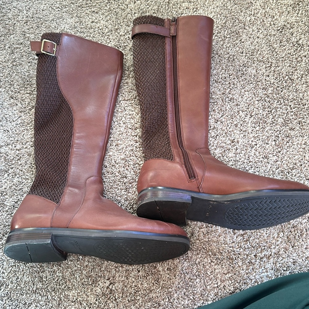 Cole Haan Women's Idah Equestrian Knee High Boots